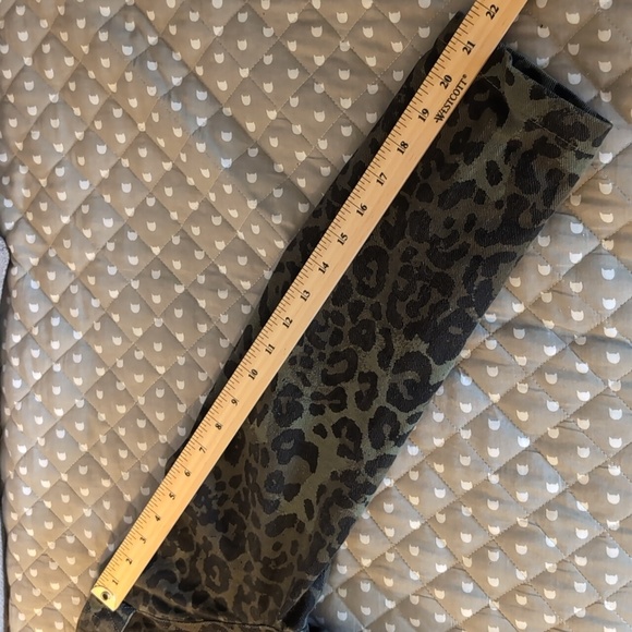 Avec Les Filles Women's Anthropologie Olive Print Cargo Jacket,Size S. - Picture 14 of 14